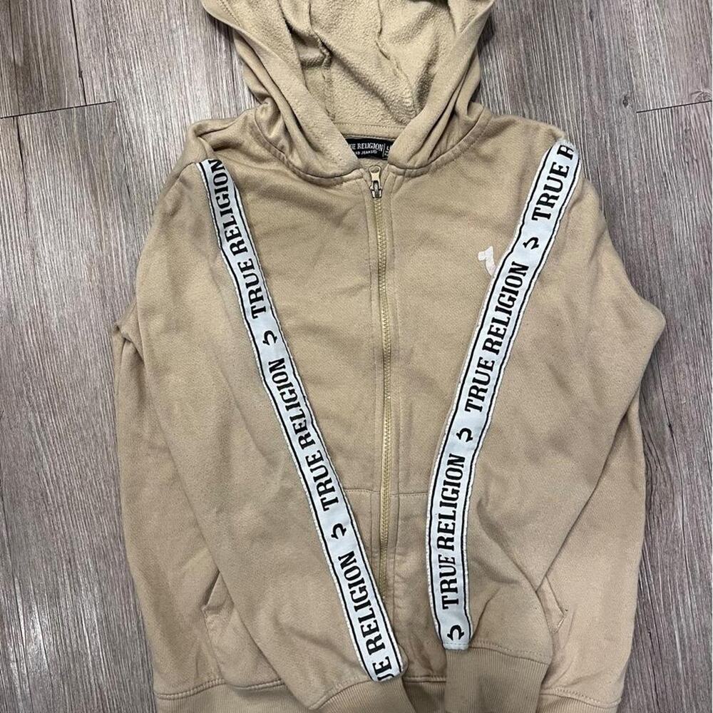 True religion full zip hoodie